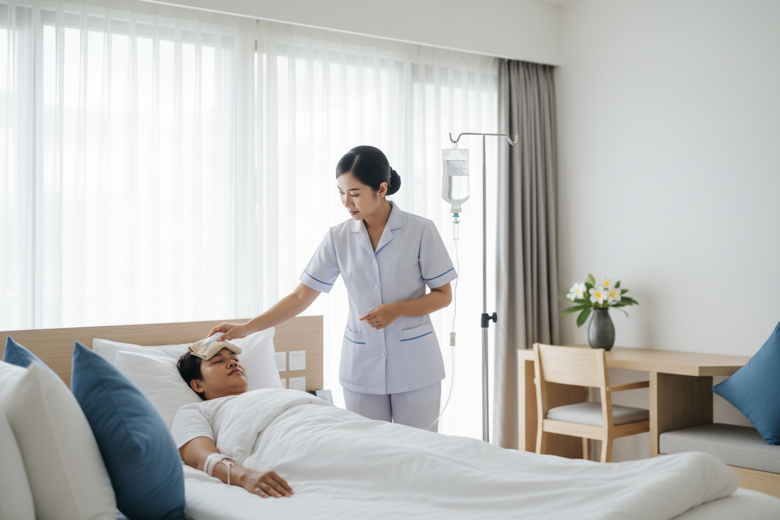 Fever & Dengue IV Drip Bali — Fast Relief Delivered to Your Villa